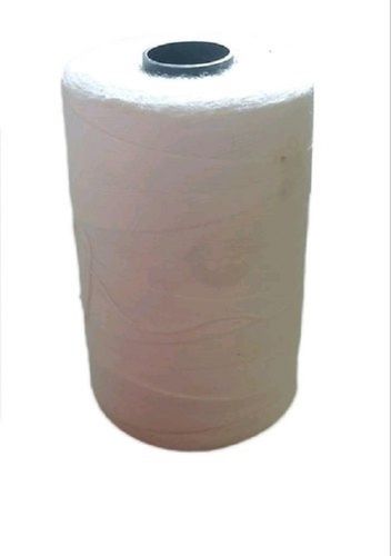 Eco-Friendly Light Weight Natural Strong Thin White Bag Closing Cotton Thread Application: Oil And Lubricant Industry