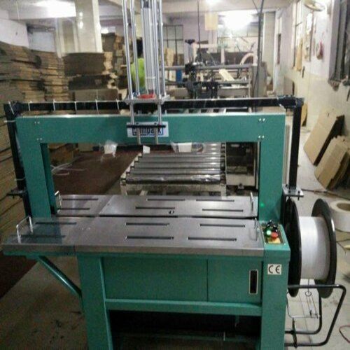 Heavy Duty Mild Steel Top Press Fully Automatic Strapping Machine 