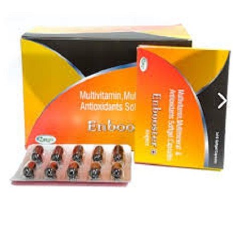 Multivitamin Softgel Capsule, 10x1x10