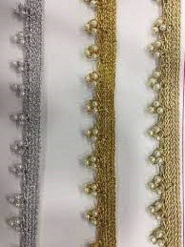 Silver And Gold Color Fancy Lace