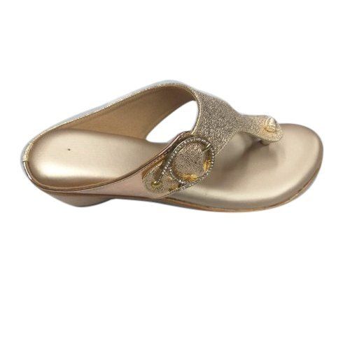 Stylish Look And Party Wear Rexine Fancy Bridal Ladies Sandal Fancy Footwear