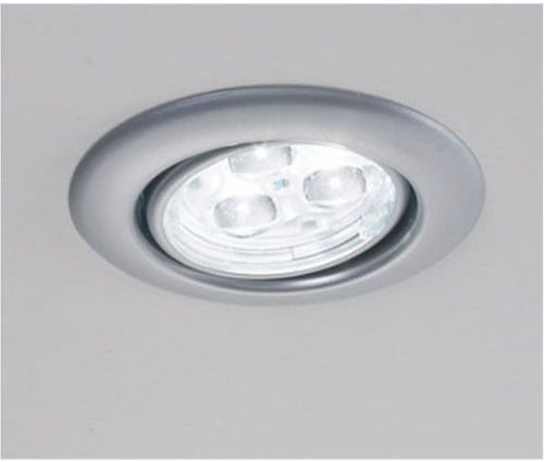 10 Watt Plastic Cool White Round Shape Roof Mounted Led Ceiling Light  Input Voltage: 220 Volt (V)