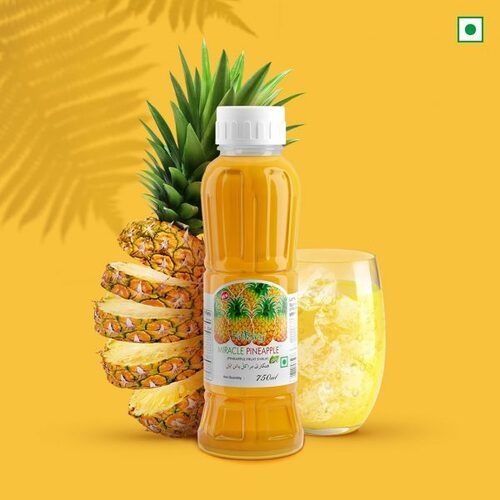 100% Pure Fresh Sweet Yellow Liquid Hitkary Miracle Pineapple Sharbat For Summer Days