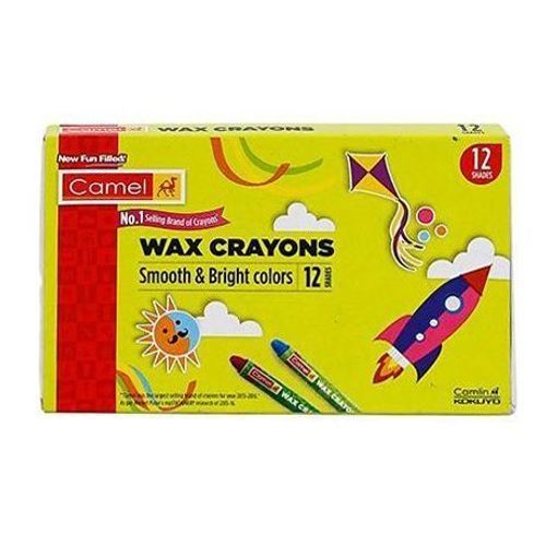 12 Shades Non-toxic Smooth And Bright Shades Matt Finish Wax Crayons