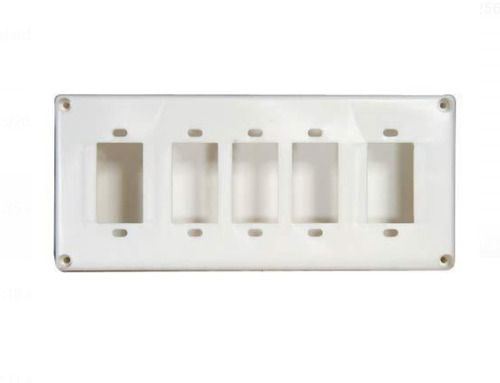 6Mm Thickness White Pvc Material Switch Box For Electric Fitting Thickness: 6 Millimeter (Mm)
