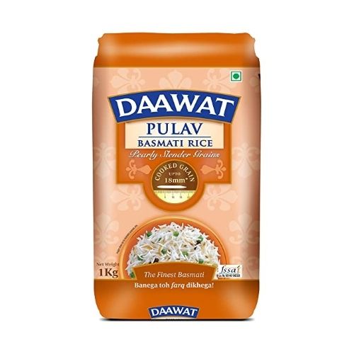 Daawat Pulav Basmati White Colour Rice Used In Pulav Fried Rice Jeera Rice Ghee Rice