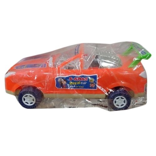 टिकाऊ, खेलने में आसान, मज़बूत फोर व्हीलर ऑरेंज (नारंगी) और काला प्लास्टिक कार टॉय एप्लीकेशन: इंडस्ट्रियल