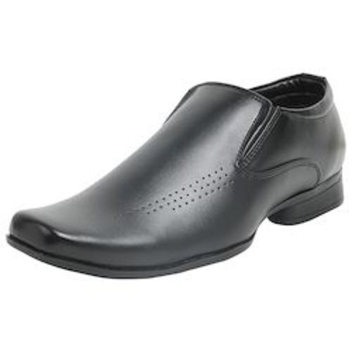 Multicolor Fancy Stylish Comfortable And Light Weight Black Men Leather Shoes