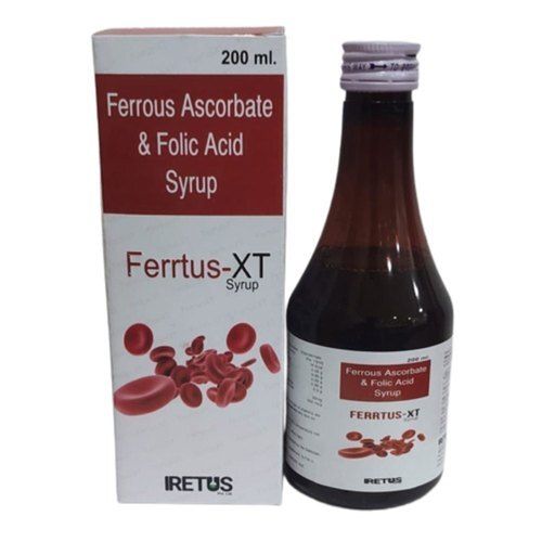 Ferrous Ascorbate Folic Acid Syrup (Pack Size 200 ml)