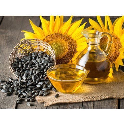  Flavourful Yellow And Fresh Healthy Vitamins Sunflower Oil For Cooking  Grade: A