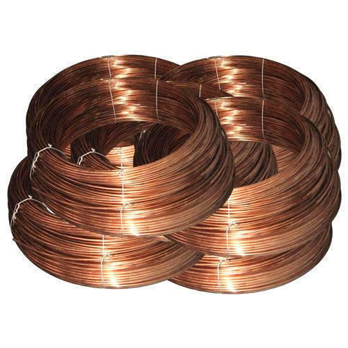 Golden High Thermal Conductivity Strong And Scrap Cheap Round Bare Copper Wire 