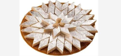 Rich Source Of Protein Diamond Shaped Sweet In Taste Pure Desi Ghee Kaju Katli Carbohydrate: 4.8 Grams (G)