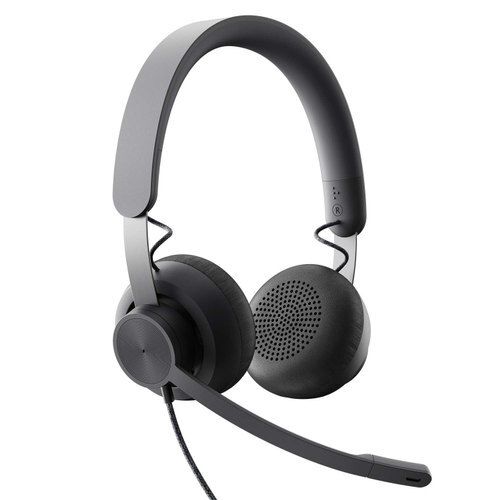 Wired Plastic Logitech Stylish And Elegant Easy To Use Black Zone Weight 1808 Kg Headset Design: Rotatable