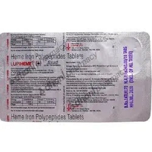 10 Tablets, Heme Iron Polypeptides Tablets Medicine Raw Materials