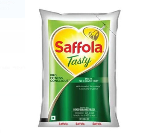 Common 1 Liter Refined With 6 Month Shelf Life Saffola Cooking Oil For Domestic 