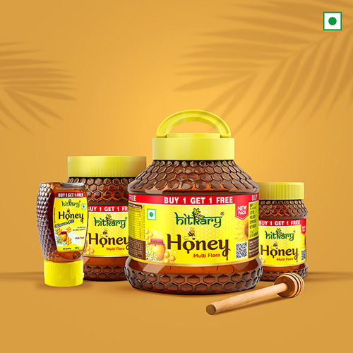 100% Pure Fresh Healthy Nutrient Enriched Hitkary Brown Sweet Flavored Honey