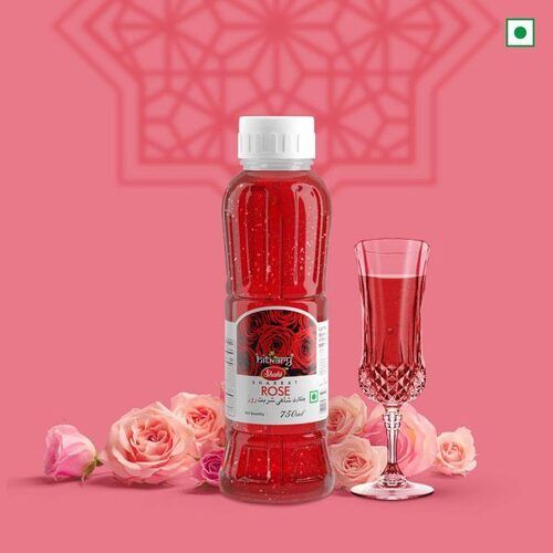 100% Pure Fresh Sweet Red Liquid Hitkary Shahi Sharbat Rose For Summer Days