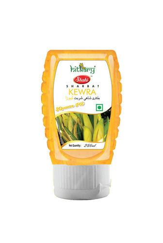 100% Pure Fresh Sweet Yellow Hitkary Shahi Sharbat Kewra Sharbat, Net Vol. 250ml