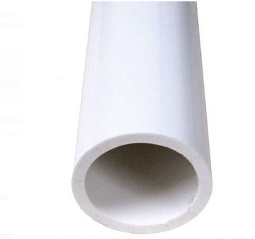 3 Inch Diameter 10 Foot Length 6 Mm Thickness White Color Round Shaped Pvc Water Pipe 