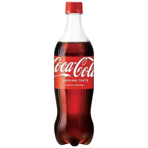 750 Ml Packaging Size Black Carbonated Water And Added Sugar Coca Cola Cold Drink