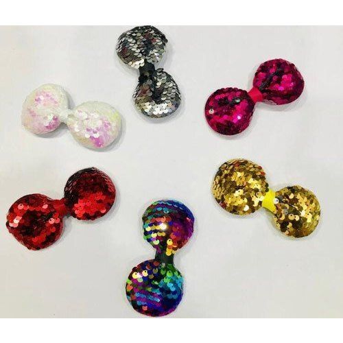 Fabric Upper Material And Base Alloy Fancy Fashion Hair Blow Clips