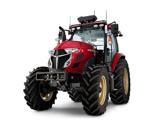 High Performance Heavy Duty And Long Durable 4 Wheel Red Holland Agriculture Tractor