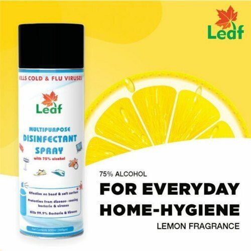 Tablets Lemon Fragrant Leaf Disinfected Spray With 75 Percent Alcohol