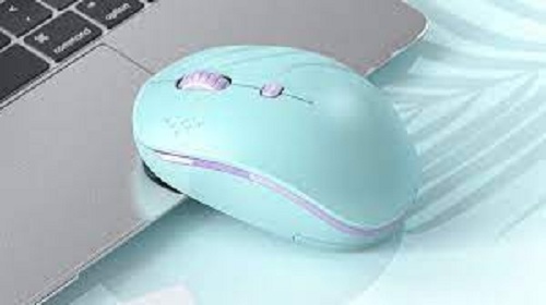 Scratch-Resistant Long Life Easy To Use High Performance Sky Blue Computer Mouse