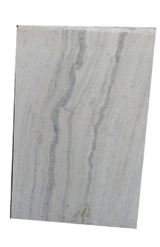 Strong Stylish Beautiful And Highly Durable White Floor Marble Tile Bore Size: Different