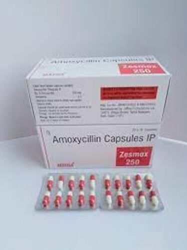 White And Green  Allopathic Amoxycillin Capsules Ip 250 Mg, 20X10 Capsule 