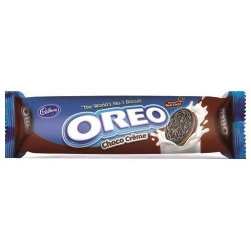 100 Grams Pack Size Dark Brown Round Oreo Chocolate Biscuit 