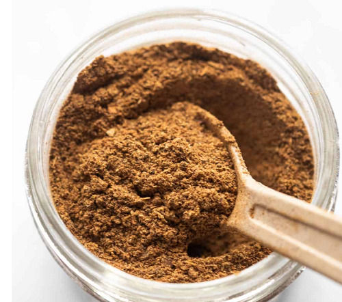 9.3 Gram Fat 11 Gm Protein 100% Natural Brown Color Powder Form Garam Masala Grade: Food Grade