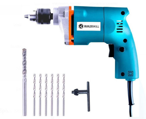 Automatic 300 Watt Power Heavy Blue Buildskill Portable Electric Drill Machine 