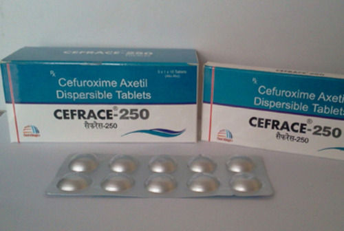 Cefuroxime Axetil 250 MG Antibiotic Dispersible Tablets, Alu Alu Pack