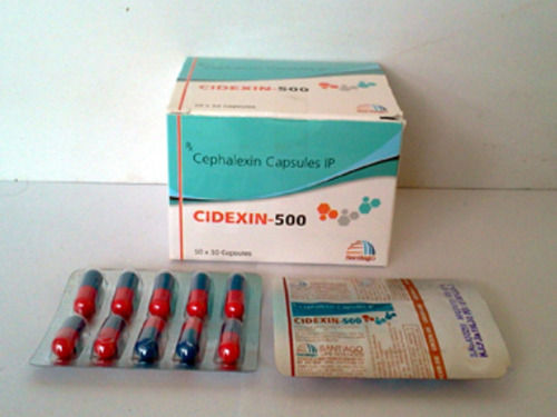 Cephalexin 500 Mg Antibiotic Capsules, 10x10 Blister Pack