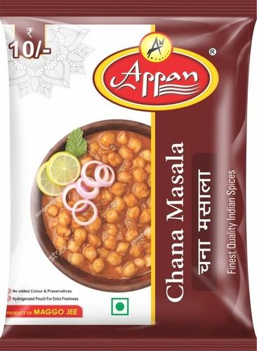 Chana Masala Powder For Cooking Usage, 100% Pure And Natural Color Grade: Food