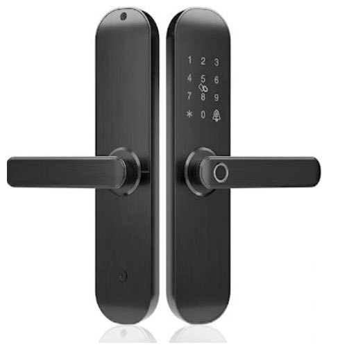 Corrosion Resistance Long Durable Stainless Steel Silver Black Smart Door Lock