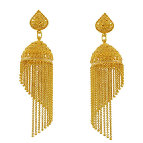 Elegant Look Women Golden Earring For Any Occasion