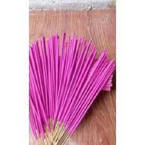 Fresh Natural Eco Friendly Low Smoke Exotic Fragrance Pink Incense Stick
