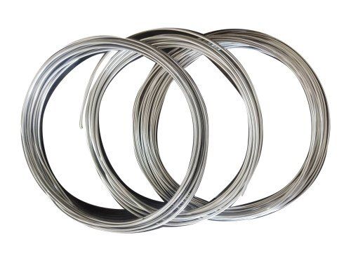 Silver Hot Rolled 40Hrc 10 Gauge Aluminium Winding Wire For Construction 