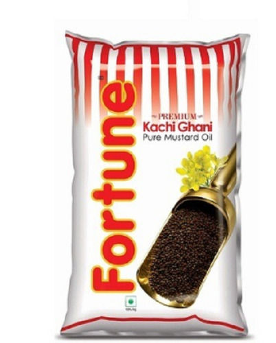 Common Packing Size 1Litre 100% Natural Yellow Fortune Refined Kachi Ghani Mustard Oil 