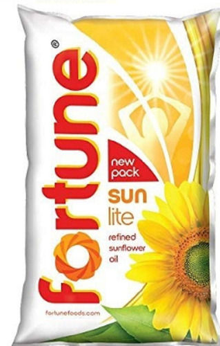Packaging Size 1litre Natural Yellow Fortune Refined Sunflower Oil