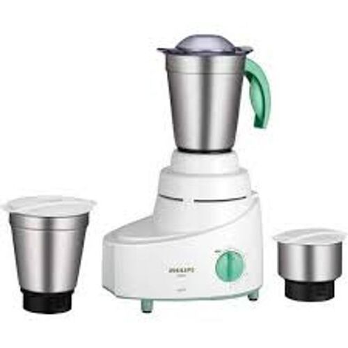 White Philips Hl 1606 Mixer Grinder, 500 W With Stainless Steel Grinding Container