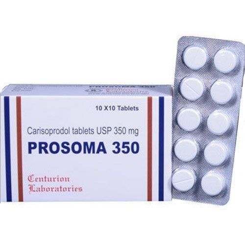 Prosoma Tablets Usp 350 Mg, Packaging Size 10 X10