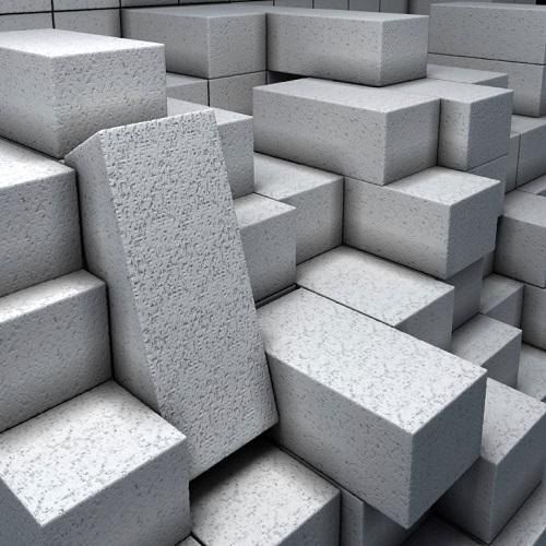 Solid Strong Fire And Heat Resistant Rectangular Gray And White Fly Ash Brick