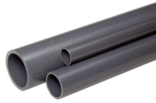 Sturdy Structured And Premium Design Hard Durable Self-Extinguishing Water Grey Pvc Pipes