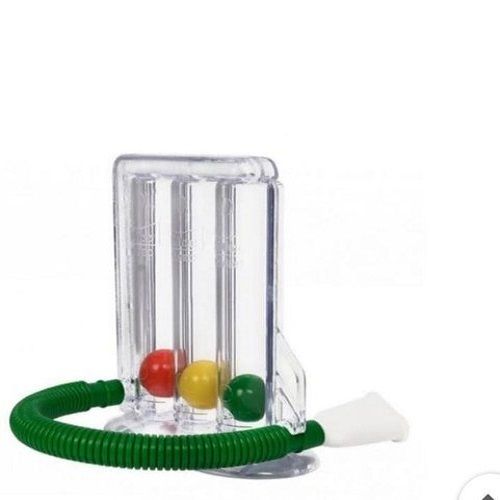 Blue Transparent Durable High Performance And Plastic Ball Portable Spirometer