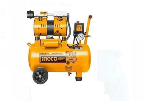 0.8 Horse Power 24 Liter Capacity Cast Iron Material Ingco Air Compressor