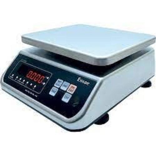 30 Kilograms Capacity Stainless Steel Top Table Mounted Electronic Weighing Machine 