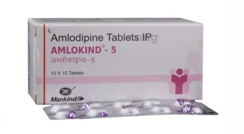 5 Mg Amlodipine Ip 10 X 10 Tablets  General Medicines